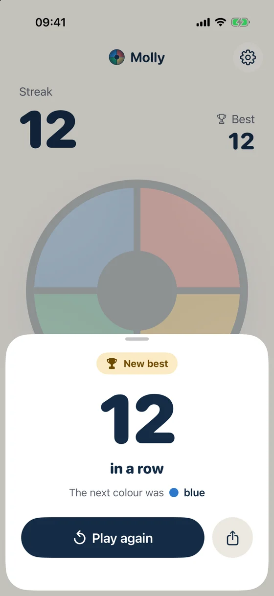 Beat your best streak